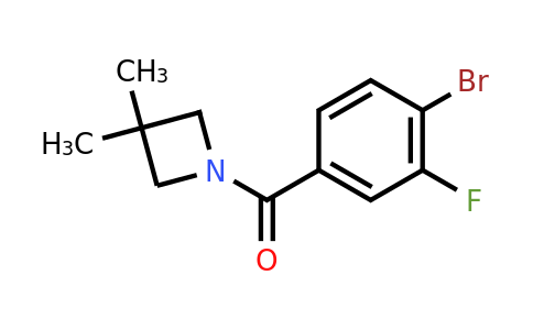 CAS 1810069-98-7 | (4-Bromo-3-fluorophenyl)(3,3-dimethylazetidin-1-yl)methanone