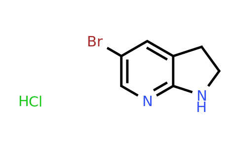 CAS 1810070-18-8 | 5-bromo-1H,2H,3H-pyrrolo[2,3-b]pyridine hydrochloride