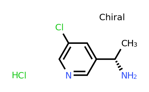 CAS 1810074-63-5 | (S)-1-(5-Chloropyridin-3-yl)ethanamine hydrochloride