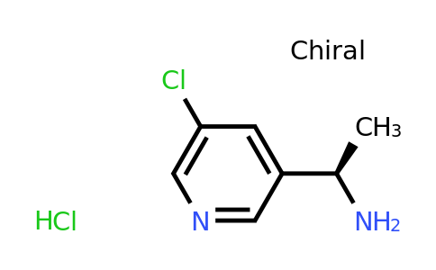 CAS 1810074-85-1 | (R)-1-(5-Chloropyridin-3-yl)ethanamine hydrochloride