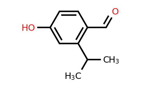 CAS 181035-58-5 | 4-Hydroxy-2-(1-methylethyl)-benzaldehyde