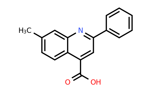 CAS 181048-54-4 | 7-Methyl-2-phenylquinoline-4-carboxylic acid