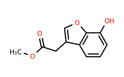 CAS 181052-63-1 | (7-Hydroxy-benzofuran-3-yl)-acetic acid methyl ester
