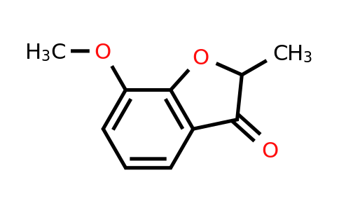 CAS 181052-88-0 | 7-methoxy-2-methyl-2,3-dihydro-1-benzofuran-3-one