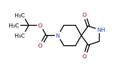 CAS 1810721-19-7 | tert-butyl 1,4-dioxo-2,8-diazaspiro[4.5]decane-8-carboxylate
