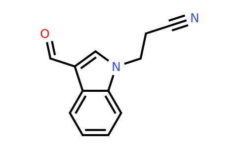 CAS 18109-11-0 | 3-(3-formyl-1H-indol-1-yl)propanenitrile