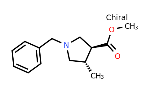 CAS 181114-98-7 | methyl (3S,4S)-1-benzyl-4-methylpyrrolidine-3-carboxylate