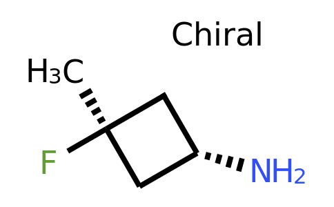 CAS 1812174-82-5 | trans-3-fluoro-3-methyl-cyclobutanamine