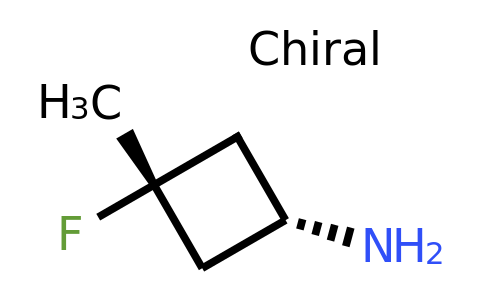 CAS 1812174-84-7 | cis-3-fluoro-3-methyl-cyclobutanamine
