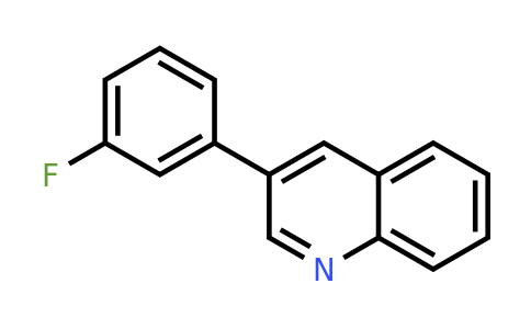 CAS 181421-88-5 | 3-(3-Fluorophenyl)quinoline