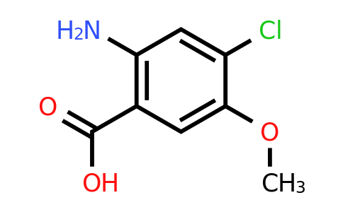CAS 181434-76-4 | 2-Amino-4-chloro-5-methoxybenzoic acid