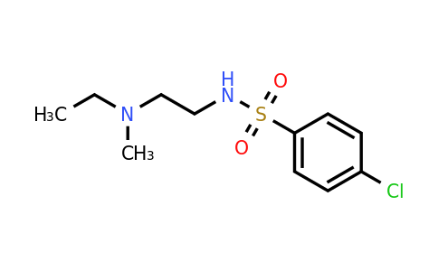 CAS 181481-39-0 | 4-Chloro-N-(2-(ethyl(methyl)amino)ethyl)benzenesulfonamide