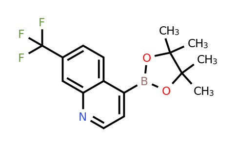 CAS 1815616-20-6 | 7-(Trifluoromethyl)quinolin-4-ylboronic acid pinacol ester