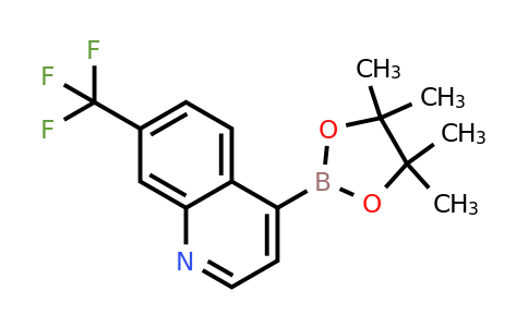 7-(Trifluoromethyl)quinolin-4-ylboronic acid pinacol ester