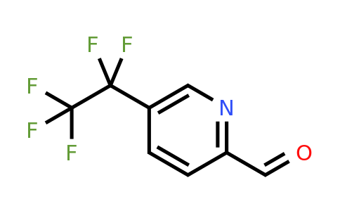 CAS 1816285-55-8 | 5-(1,1,2,2,2-pentafluoroethyl)pyridine-2-carbaldehyde