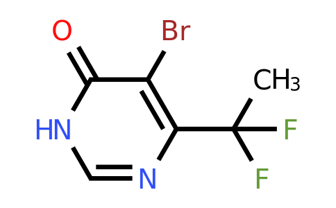 CAS 1816998-61-4 | 5-bromo-4-(1,1-difluoroethyl)-1H-pyrimidin-6-one