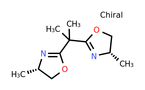 CAS 181708-51-0 | (4S,4'S)-2,2'-(Propane-2,2-diyl)bis(4-methyl-4,5-dihydrooxazole)
