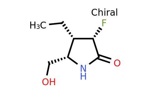 CAS 1817630-30-0 | (3S,4S,5S)-4-ethyl-3-fluoro-5-(hydroxymethyl)pyrrolidin-2-one