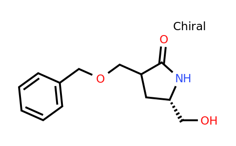 CAS 1817630-94-6 | (5S)-3-[(benzyloxy)methyl]-5-(hydroxymethyl)pyrrolidin-2-one