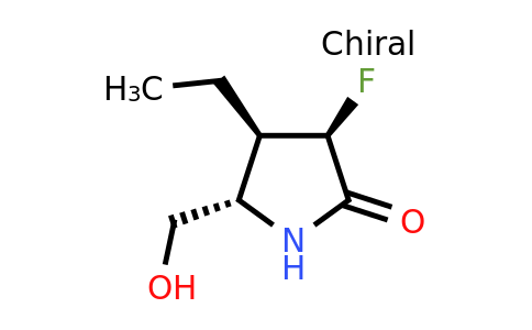 CAS 1817631-62-1 | (3R,4R,5S)-4-ethyl-3-fluoro-5-(hydroxymethyl)pyrrolidin-2-one