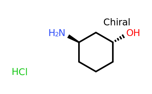 CAS 1817645-57-0 | Cyclohexanol, 3-​amino-​, hydrochloride (1:1)​, (1R,​3R)​-