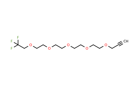 CAS 1817735-37-7 | 1,1,1-TRifluoroethyl-peg5-propargyl