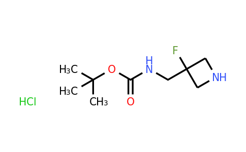 CAS 1818847-51-6 | tert-butyl N-[(3-fluoroazetidin-3-yl)methyl]carbamate hydrochloride