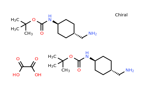 CAS 1818847-56-1 | Carbamic acid, N-​[trans-​4-​(aminomethyl)​cyclohexyl]​-​, 1,​1-​dimethylethyl ester 1/2 Oxalic acid