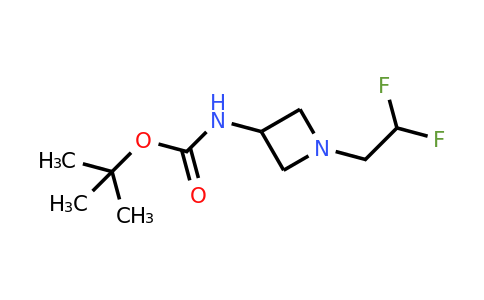CAS 1818847-71-0 | tert-butyl N-[1-(2,2-difluoroethyl)azetidin-3-yl]carbamate
