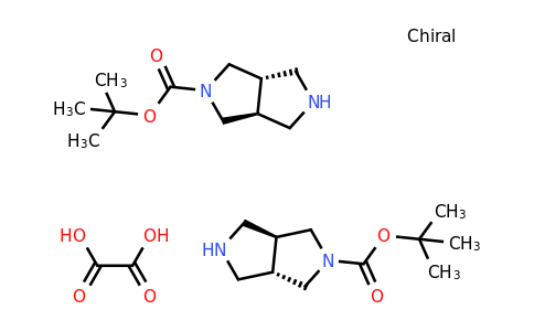 CAS 1818847-81-2 | tert-butyl (3as,6as)-rel-octahydropyrrolo[3,4-c]pyrrole-2-carboxylate hemioxalate