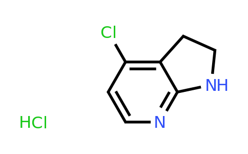 CAS 1818847-83-4 | 4-chloro-1H,2H,3H-pyrrolo[2,3-b]pyridine hydrochloride