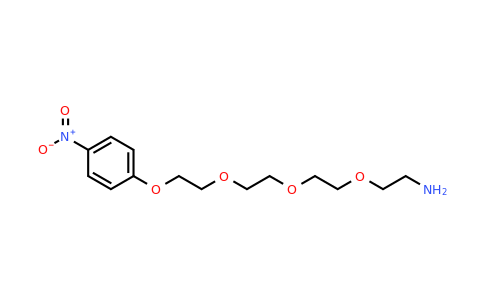 CAS 1818885-57-2 | 2-(2-(2-(2-(4-Nitrophenoxy)ethoxy)ethoxy)ethoxy)ethanamine