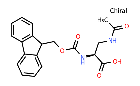 CAS 181952-29-4 | (S)-2-((((9H-Fluoren-9-yl)methoxy)carbonyl)amino)-3-acetamidopropanoic acid