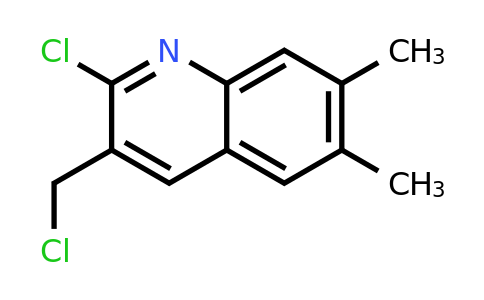 CAS 182052-67-1 | 2-Chloro-3-chloromethyl-6,7-dimethylquinoline