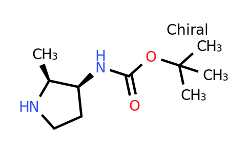 CAS 1820571-09-2 | tert-butyl N-[(2S,3S)-2-methylpyrrolidin-3-yl]carbamate
