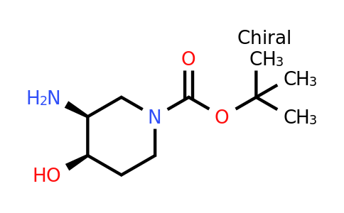 CAS 1820579-78-9 | 1-​piperidinecarboxylic acid, 3-​amino-​4-​hydroxy-​, 1,​1-​dimethylethyl ester, (3s,​4r)​-