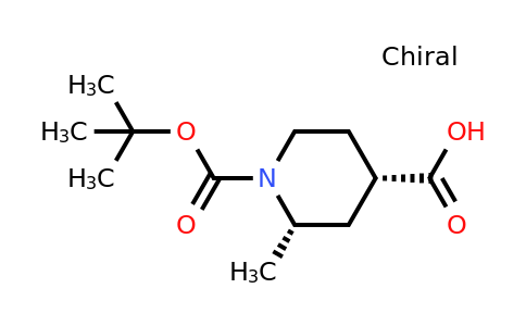 CAS 1820583-83-2 | (2S,4S)-1-(tert-butoxycarbonyl)-2-methylpiperidine-4-carboxylic acid