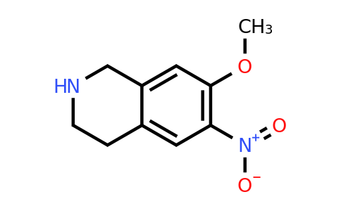 CAS 1820584-85-7 | 7-methoxy-6-nitro-1,2,3,4-tetrahydroisoquinoline