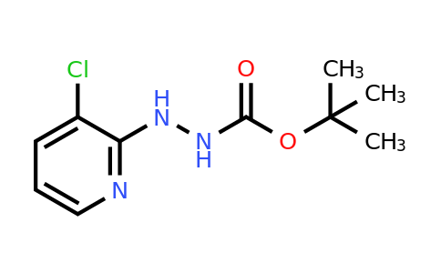 CAS 1820614-19-4 | tert-Butyl 2-(3-chloropyridin-2-yl)hydrazinecarboxylate