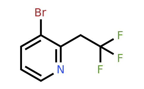 CAS 1820616-33-8 | 3-bromo-2-(2,2,2-trifluoroethyl)pyridine