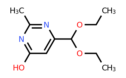 CAS 1820619-66-6 | 6-(Diethoxymethyl)-2-methylpyrimidin-4-ol