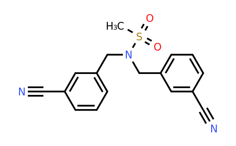 CAS 1820619-91-7 | N,N-Bis(3-cyanobenzyl)methanesulfonamide