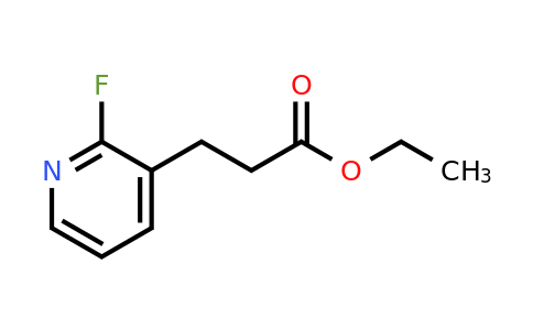 CAS 1820641-58-4 | Ethyl 3-(2-fluoropyridin-3-yl)propanoate