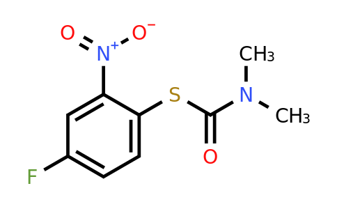 CAS 1820650-79-0 | S-(4-Fluoro-2-nitrophenyl) dimethylcarbamothioate