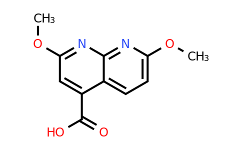 CAS 1820666-07-6 | 2,7-dimethoxy-1,8-naphthyridine-4-carboxylic acid