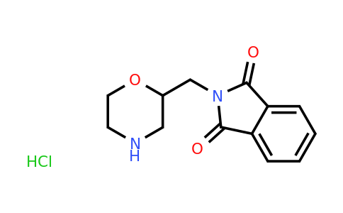 CAS 182067-74-9 | 2-[(morpholin-2-yl)methyl]-2,3-dihydro-1H-isoindole-1,3-dione hydrochloride