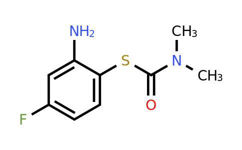 CAS 1820674-43-8 | S-(2-Amino-4-fluorophenyl) dimethylcarbamothioate