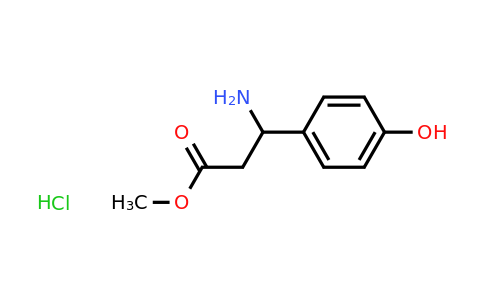 CAS 1820683-08-6 | Methyl 3-amino-3-(4-hydroxyphenyl)propanoate hydrochloride