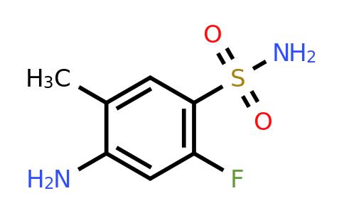 CAS 1820684-51-2 | 4-Amino-2-fluoro-5-methylbenzenesulfonamide