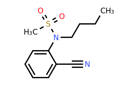 CAS 1820686-52-9 | N-Butyl-N-(2-cyanophenyl)methanesulfonamide